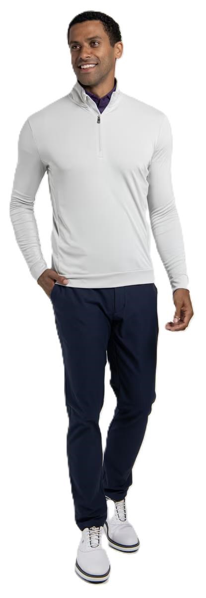 KJUS Kallen Half-Zip Herren Sweatshirt, alloy