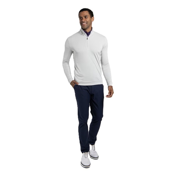 KJUS Kallen Half-Zip Herren Sweatshirt, alloy