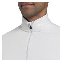 KJUS Kallen Half-Zip Herren Sweatshirt, alloy