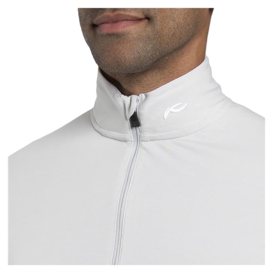 KJUS Kallen Half-Zip Herren Sweatshirt, alloy