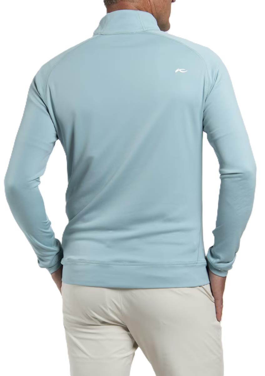 KJUS Keano Half-Zip Herren Sweatshirt, riverbank/atlanta blau