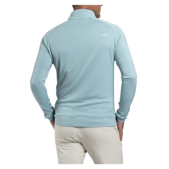 KJUS Keano Half-Zip Herren Sweatshirt, riverbank/atlanta blau