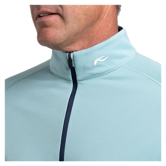 KJUS Keano Half-Zip Herren Sweatshirt, riverbank/atlanta blau
