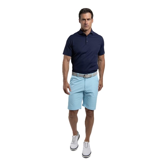 KJUS Cool Point Herren Poloshirt, atlanta blau