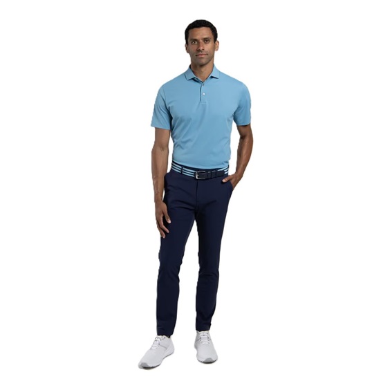 KJUS Cool Point Herren Poloshirt, atlas blau