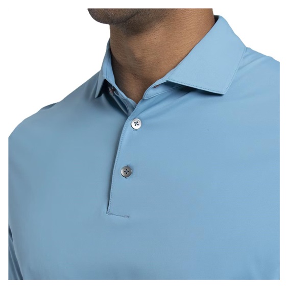 KJUS Cool Point Herren Poloshirt, atlas blau