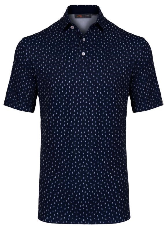 KJUS Golfer Herren Poloshirt, atlanta blau/weiss