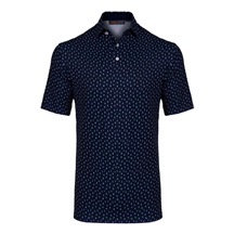 KJUS Golfer Herren Poloshirt, atlanta blau/weiss