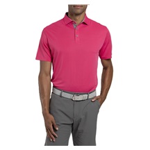 KJUS Savin Structure Herren Poloshirt, rhubarb