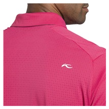 KJUS Savin Structure Herren Poloshirt, rhubarb