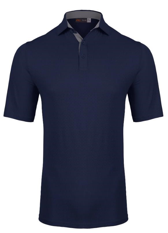 KJUS Savin Structure Herren Poloshirt, atlanta blau