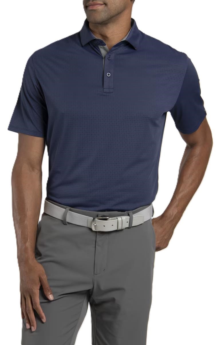 KJUS Savin Structure Herren Poloshirt, atlanta blau