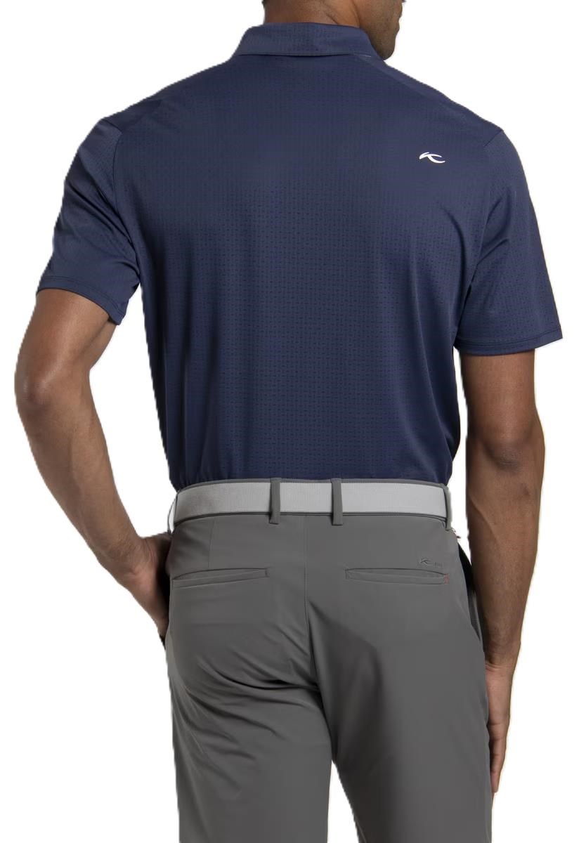 KJUS Savin Structure Herren Poloshirt, atlanta blau