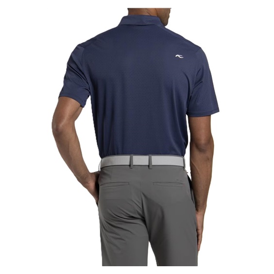 KJUS Savin Structure Herren Poloshirt, atlanta blau