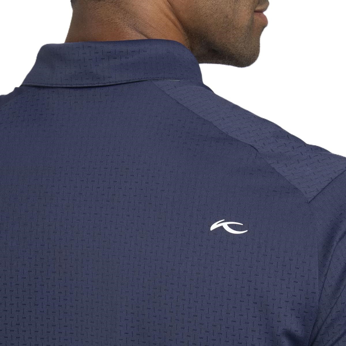 KJUS Savin Structure Herren Poloshirt, atlanta blau