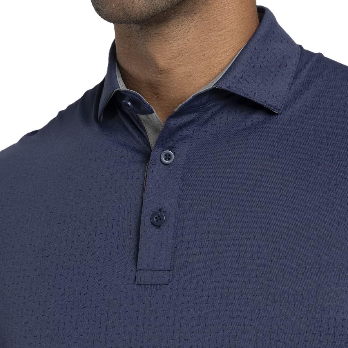 KJUS Savin Structure Herren Poloshirt, atlanta blau