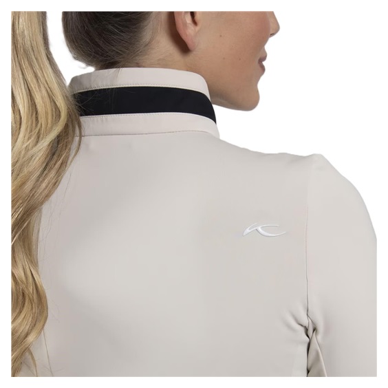 KJUS Retention Damenjacke, oyster/schwarz