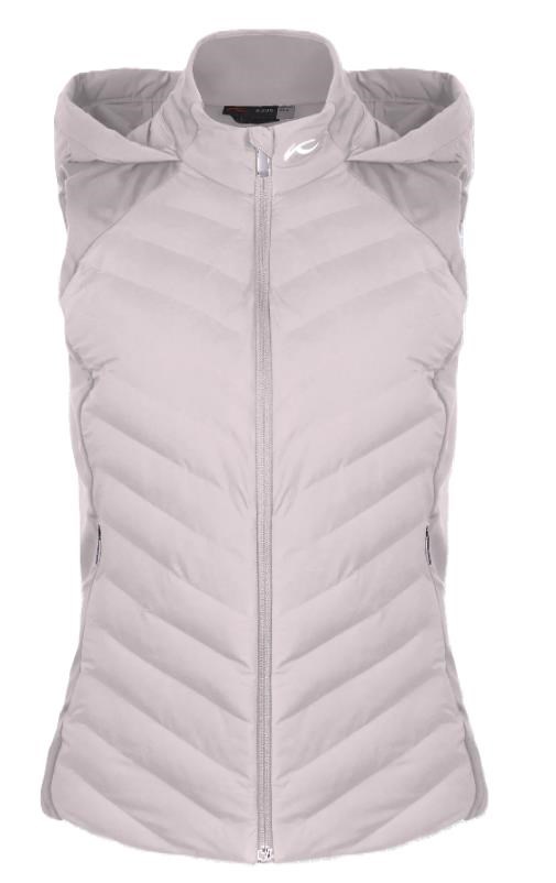 KJUS Sundance Hooded Gilet Damen Weste, oyster