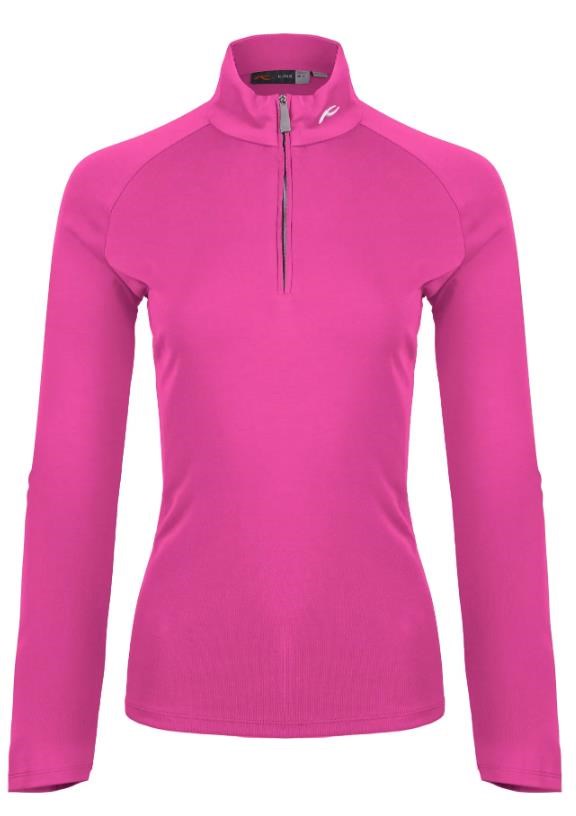 KJUS Kallena Half-Zip Damen Sweatshirt, peony