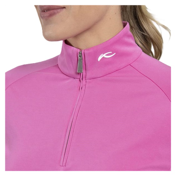 KJUS Kallena Half-Zip Damen Sweatshirt, peony