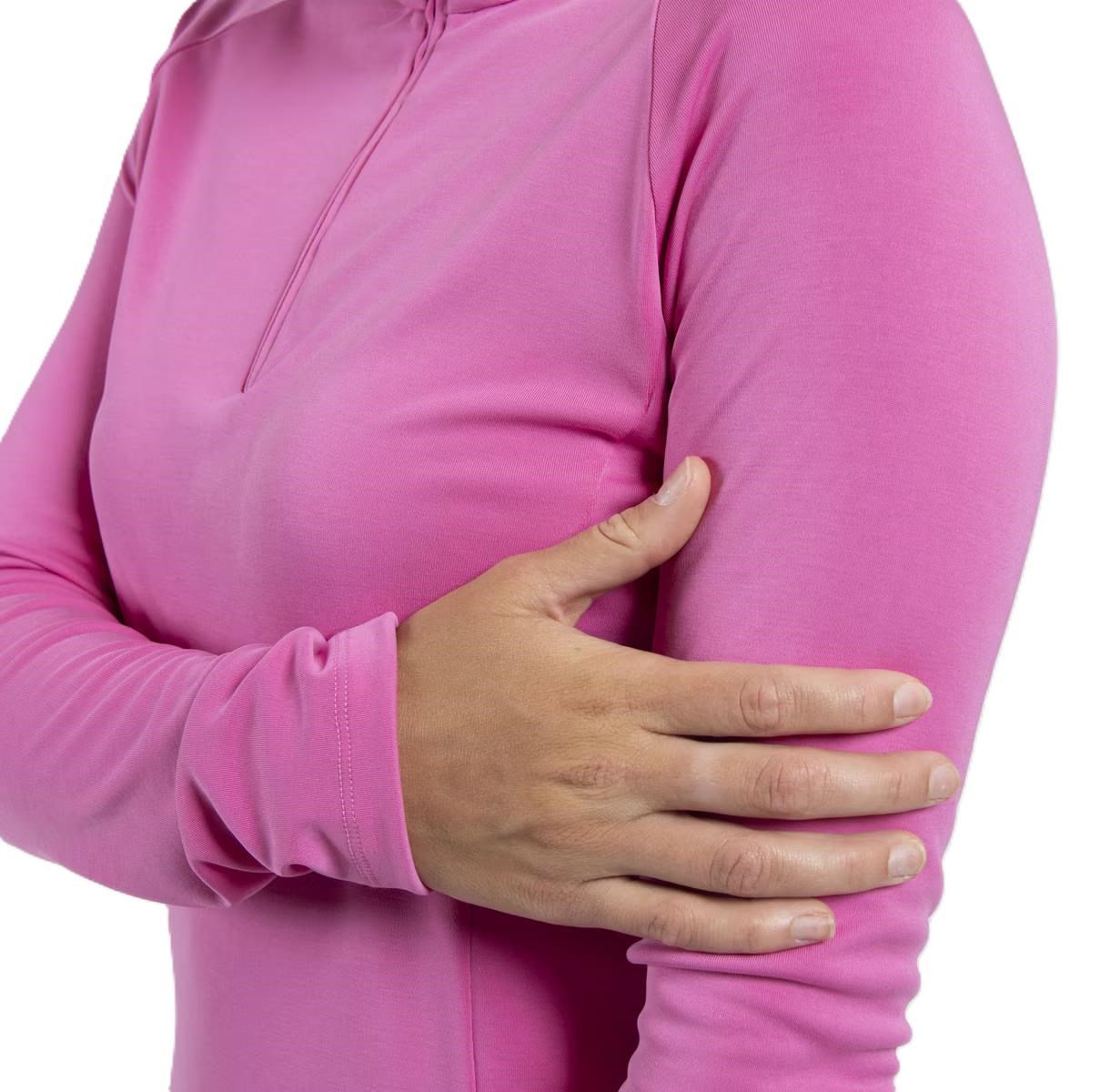 KJUS Kallena Half-Zip Damen Sweatshirt, peony