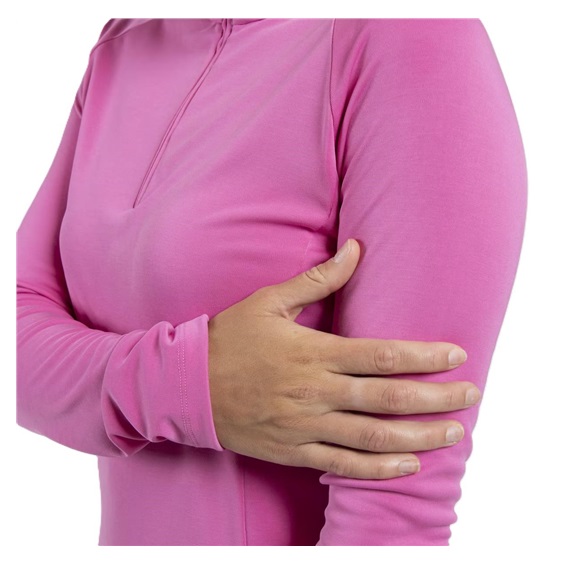 KJUS Kallena Half-Zip Damen Sweatshirt, peony