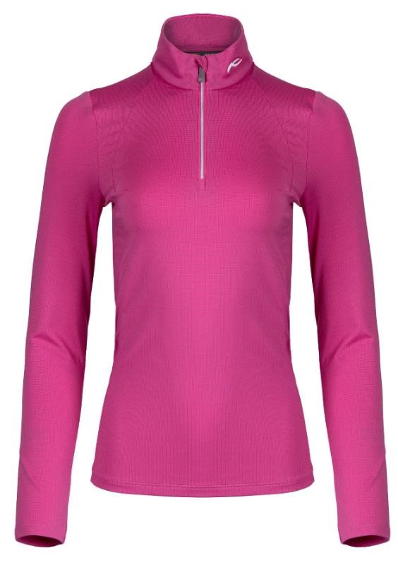 KJUS Collagen Midlayer Half-Zip Damen Sweatshirt, peony