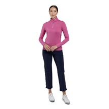 KJUS Collagen Midlayer Half-Zip Damen Sweatshirt, peony