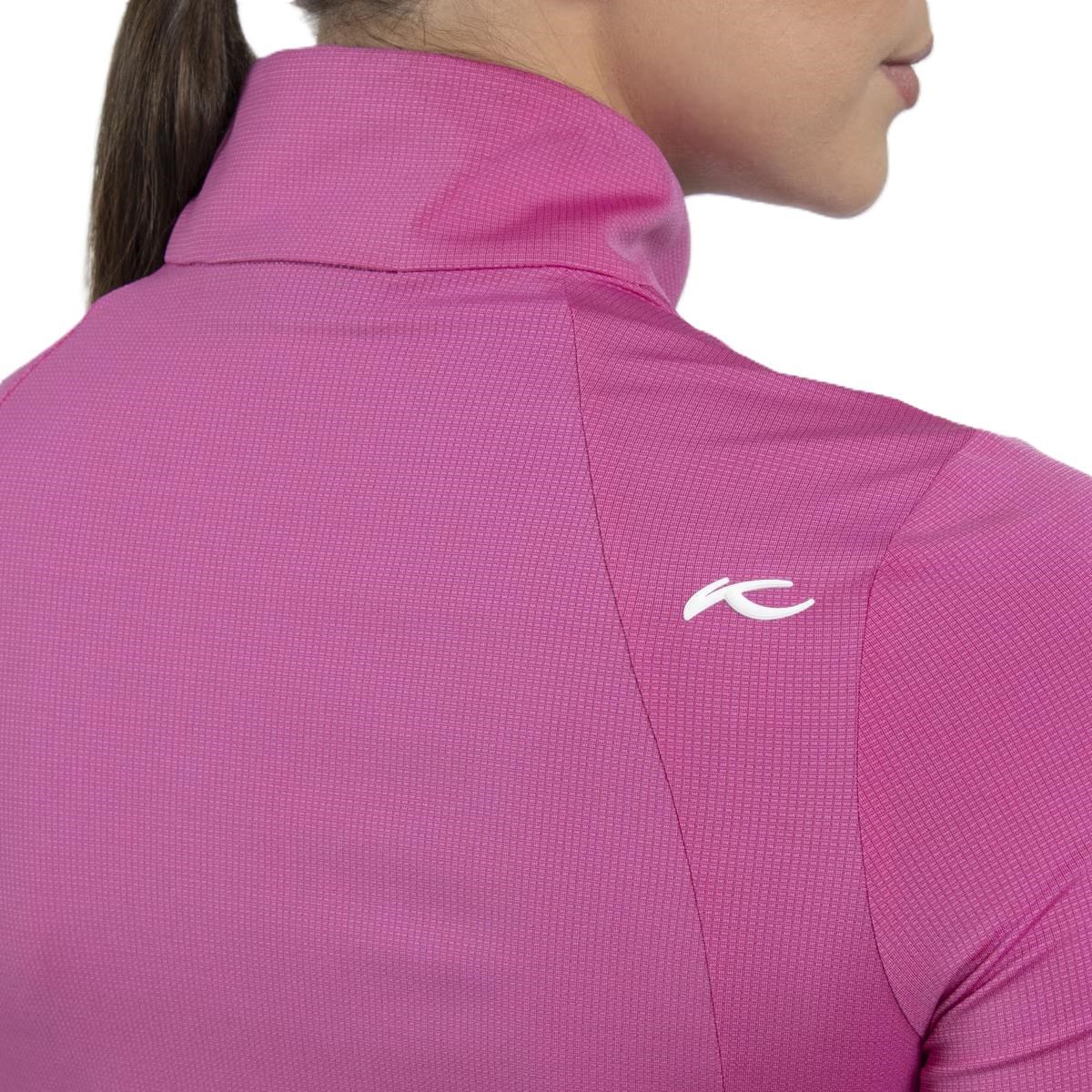 KJUS Collagen Midlayer Half-Zip Damen Sweatshirt, peony