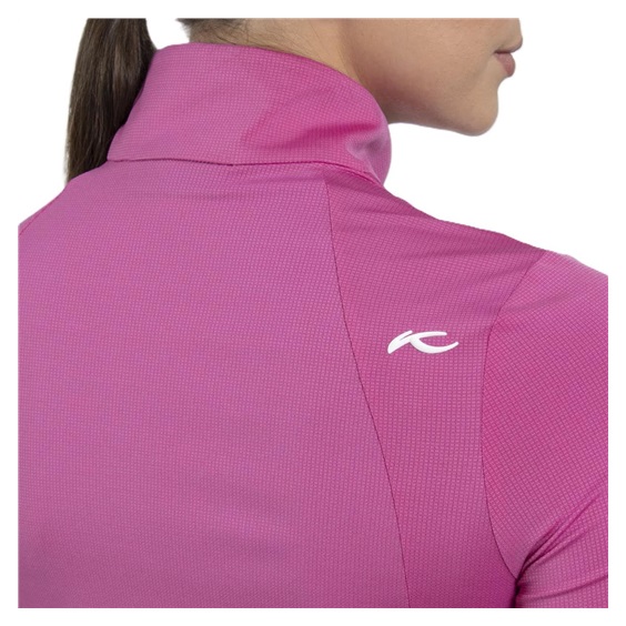 KJUS Collagen Midlayer Half-Zip Damen Sweatshirt, peony