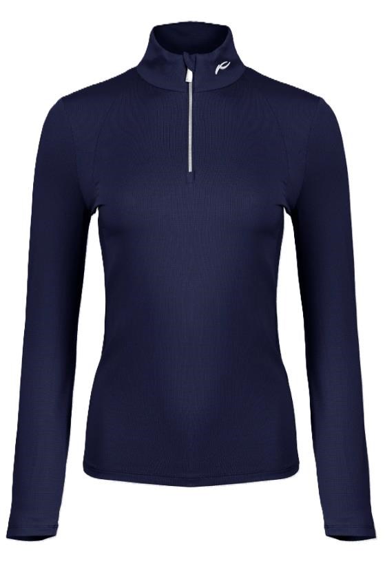 KJUS Collagen Midlayer Half-Zip Damen Sweatshirt, atlanta blue
