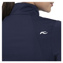 KJUS Collagen Midlayer Half-Zip Damen Sweatshirt, atlanta blue