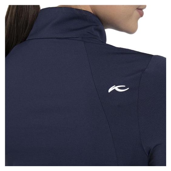 KJUS Collagen Midlayer Half-Zip Damen Sweatshirt, atlanta blue