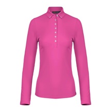 KJUS Catalina Cool Damen Langarm-Polo, peony