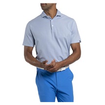 KJUS Hollow Pima Print Herren Poloshirt, weiss/catamarn