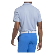 KJUS Hollow Pima Print Herren Poloshirt, weiss/catamarn