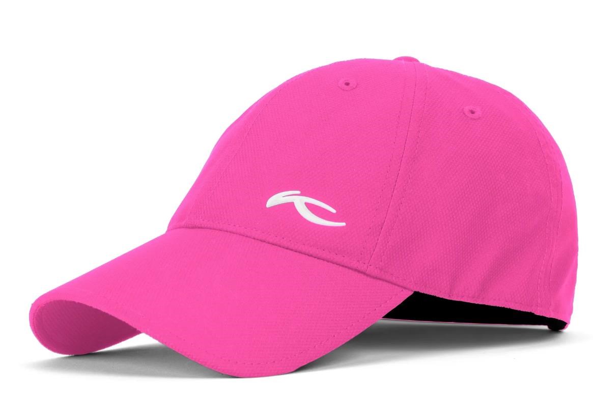 KJUS Women Dual Ponytail Damen Cap, peony/atlanta blue