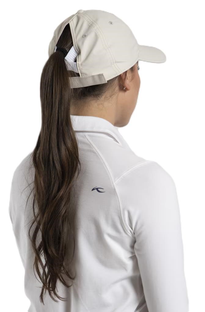 KJUS Women Dual Ponytail Damen Cap, oyster
