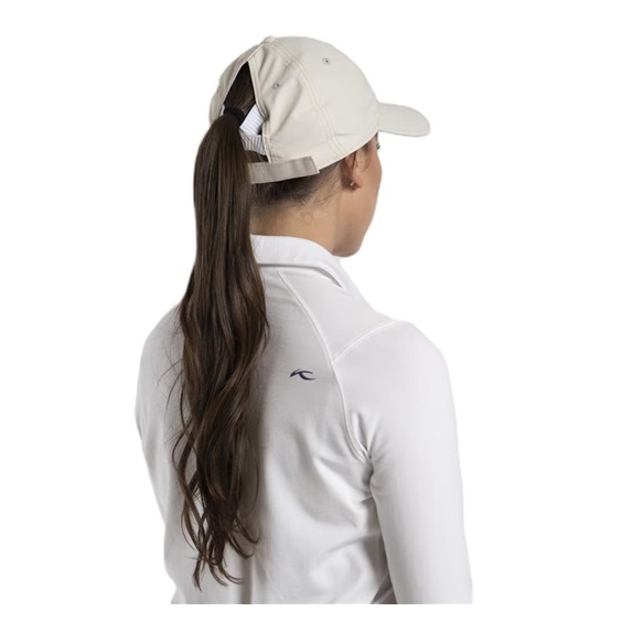 KJUS Women Dual Ponytail Damen Cap, oyster