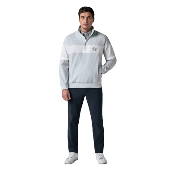 Callaway Modern Traveler Half Zip Convertible Herrenjacke, gray dawn