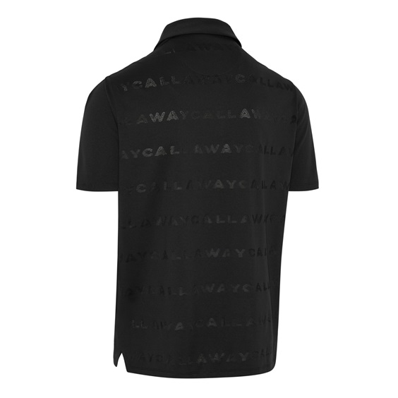 Callaway Mid Century Jacquard Poloshirt, anthracite