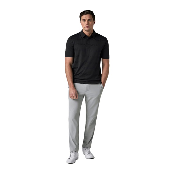Callaway Mid Century Jacquard Poloshirt, anthracite