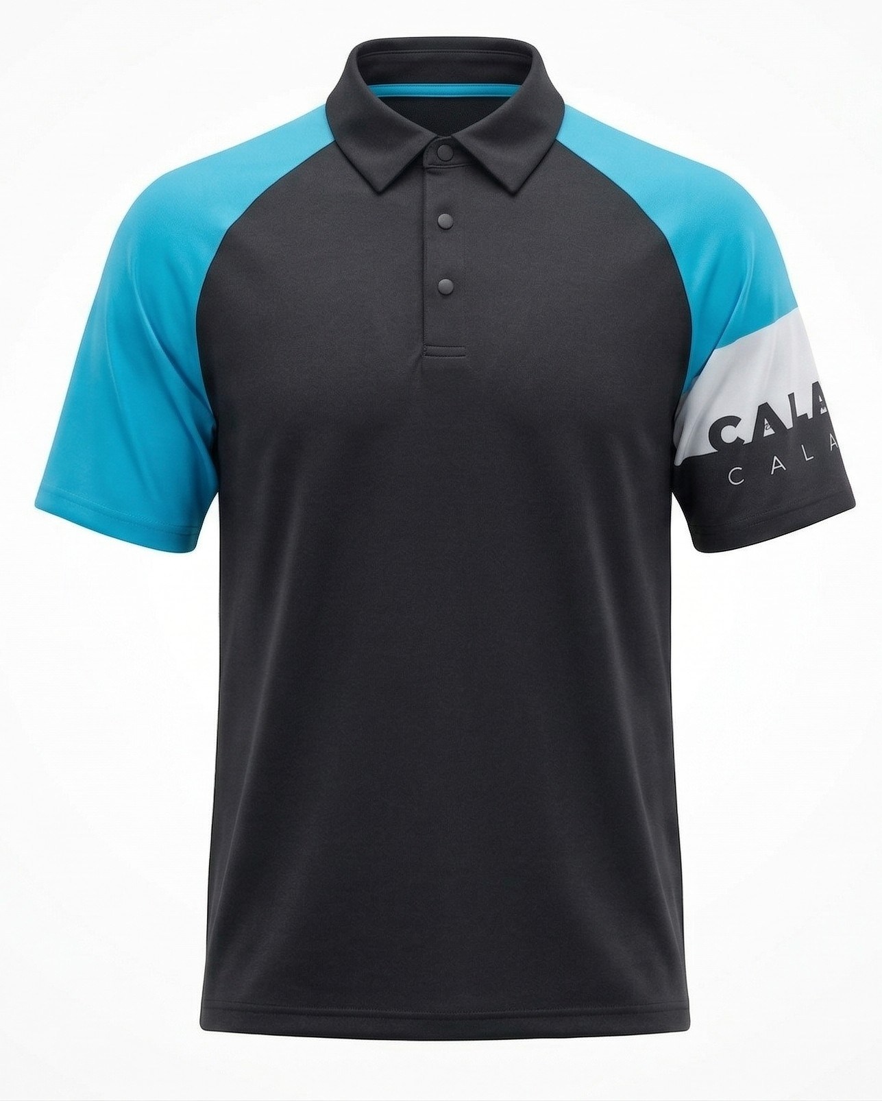 Callaway Modern Traveler Premium Mixed Texture Herren Poloshirt, anthracite