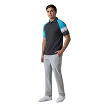Callaway Modern Traveler Premium Mixed Texture Herren Poloshirt, anthracite