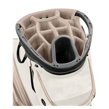 Wilson Aurora Cartbag, weiss/beige
