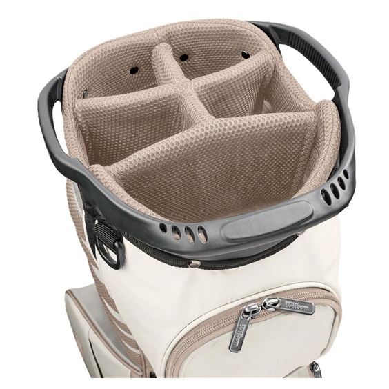 Wilson Aurora Standbag, weiss/beige
