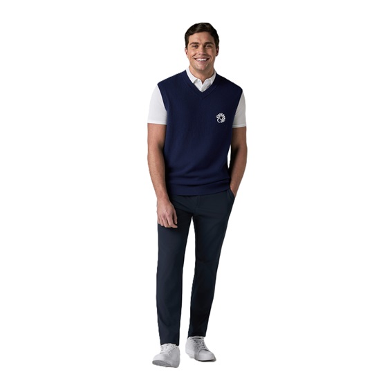 Callaway Mid Century Herren Weste, medieval blue