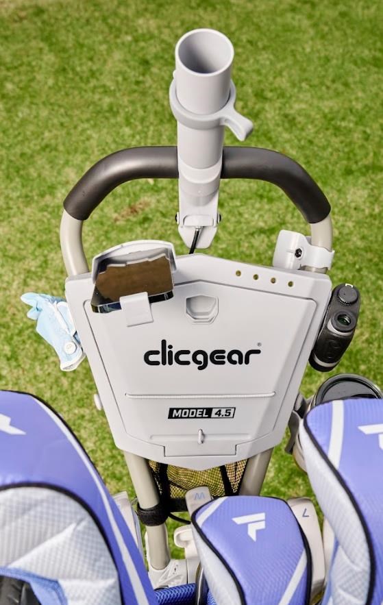 Clicgear Modell 4.5 Golf Trolley, schwarz