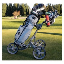 Clicgear Modell 4.5 Golf Trolley, grau