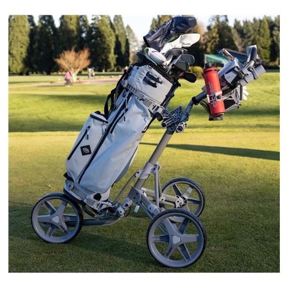 Clicgear Modell 4.5 Golf Trolley, grau